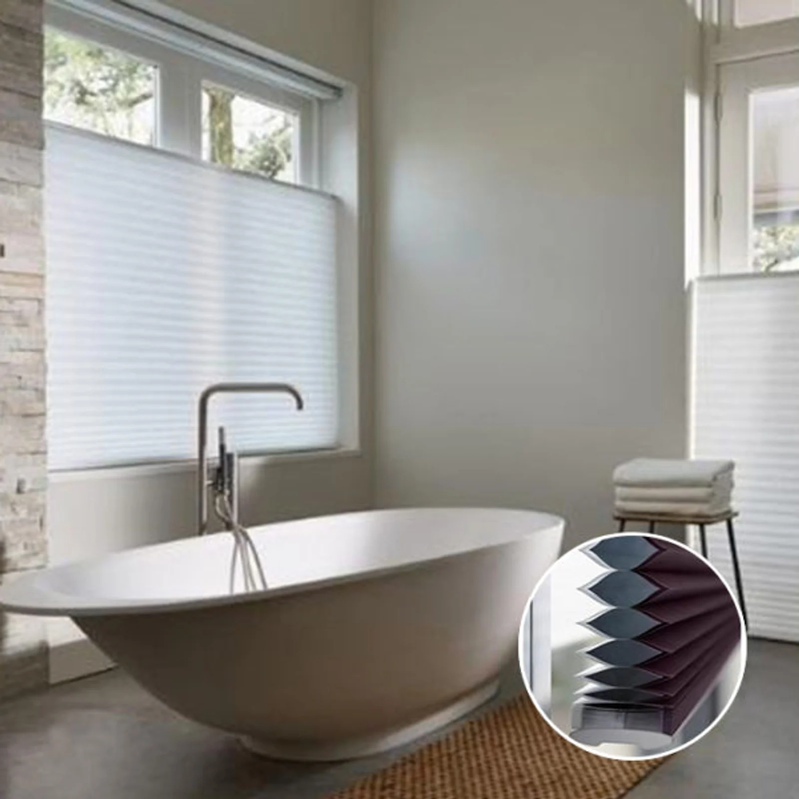 Duette / Honeycomb (Cellular) — in a South African home, Blind Solutions South Africa