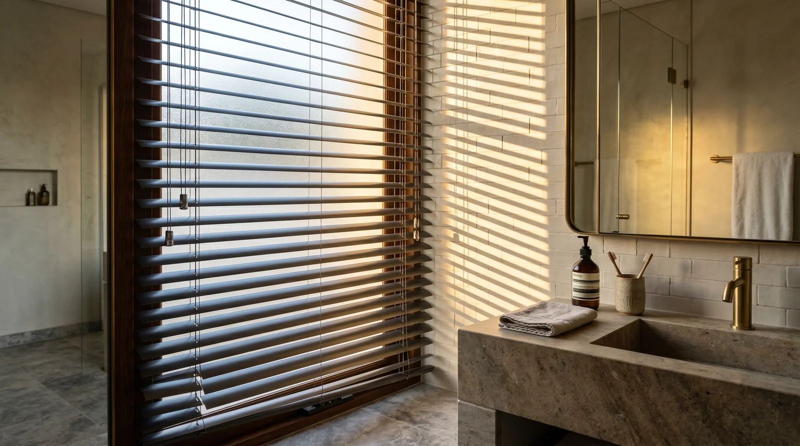 Aluminium Venetian — installed in a real setting, Blind Solutions South Africa