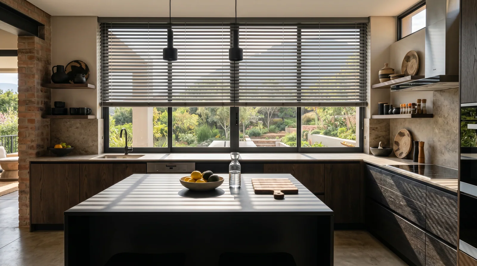 Aluminium Venetian — close-up detail, Blind Solutions South Africa