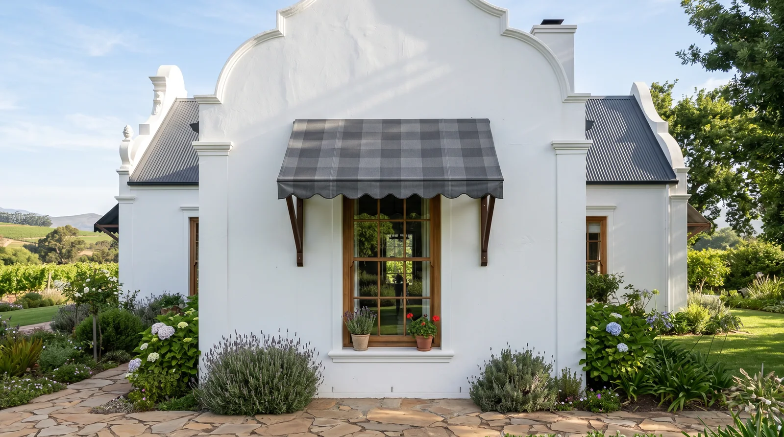 Classic Awnings — close-up detail, Blind Solutions South Africa