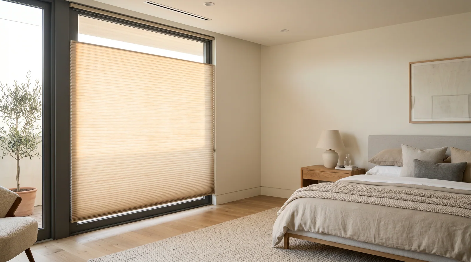 Duette / Honeycomb (Cellular) — installed in a real setting, Blind Solutions South Africa