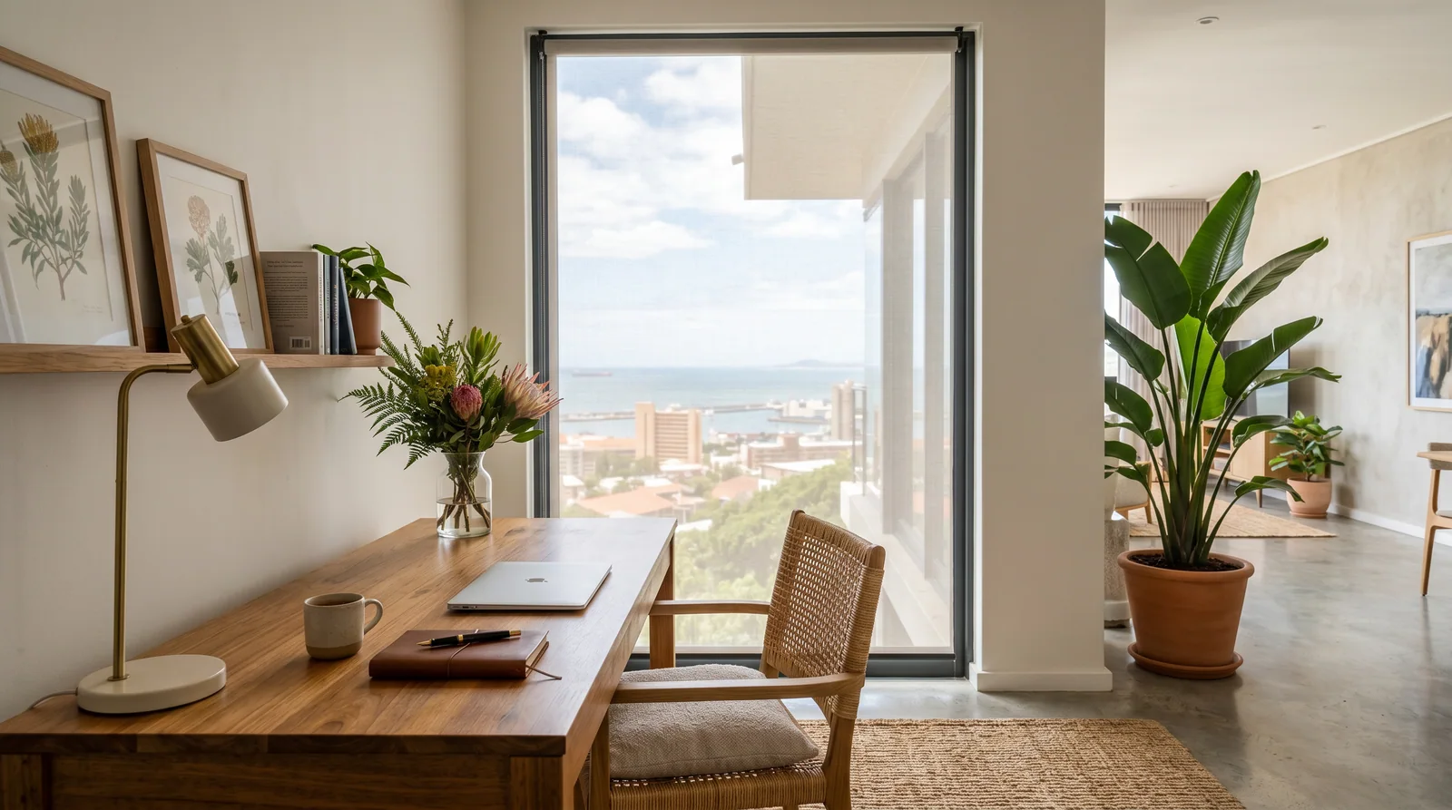 Internal Roller Blinds / Sun Screens — in-room view, Blind Solutions South Africa