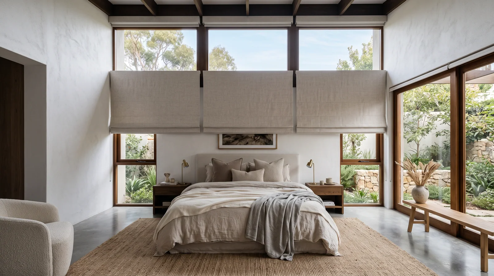 Motorised & Manual Blinds — in-room view, Blind Solutions South Africa