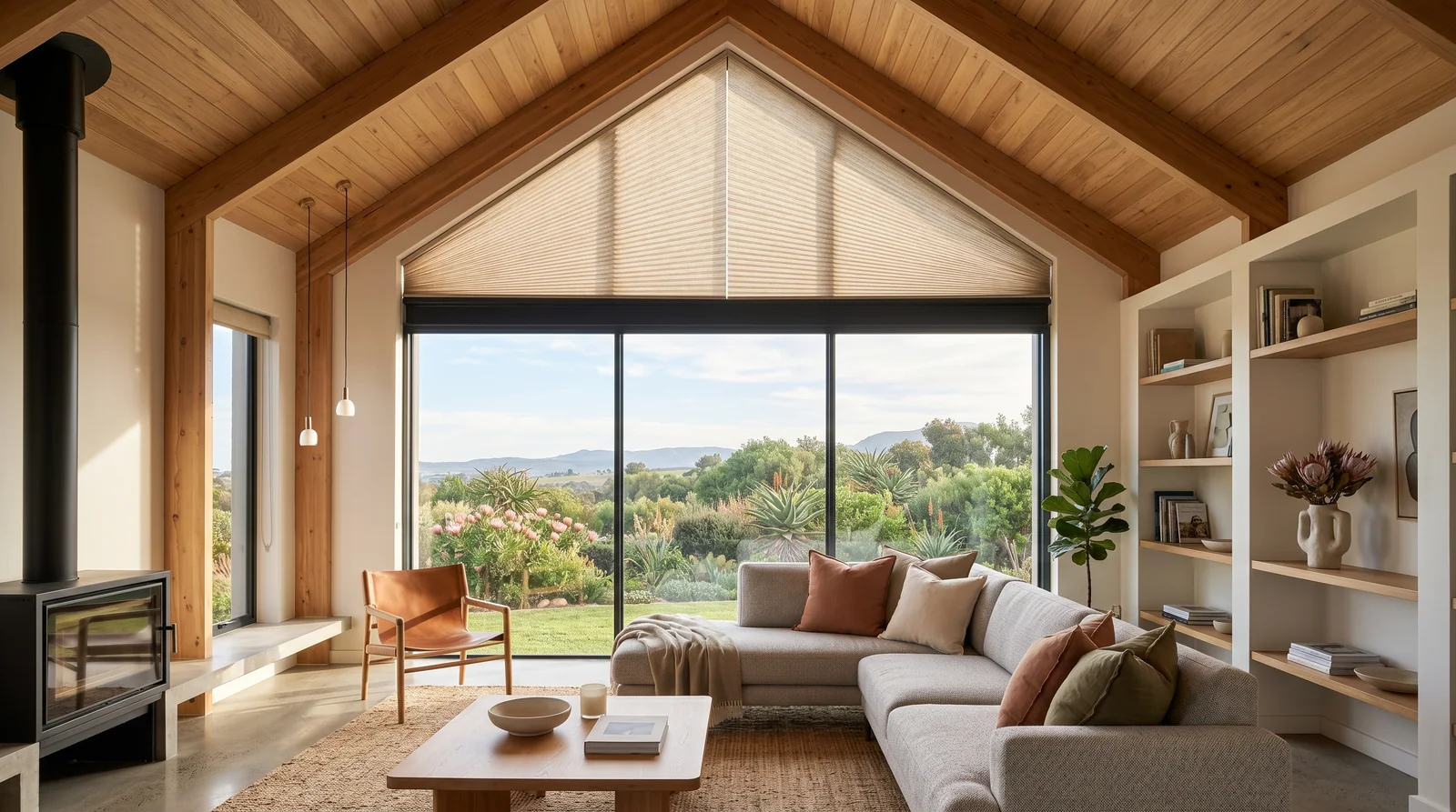 Shaped Blinds — close-up detail, Blind Solutions South Africa