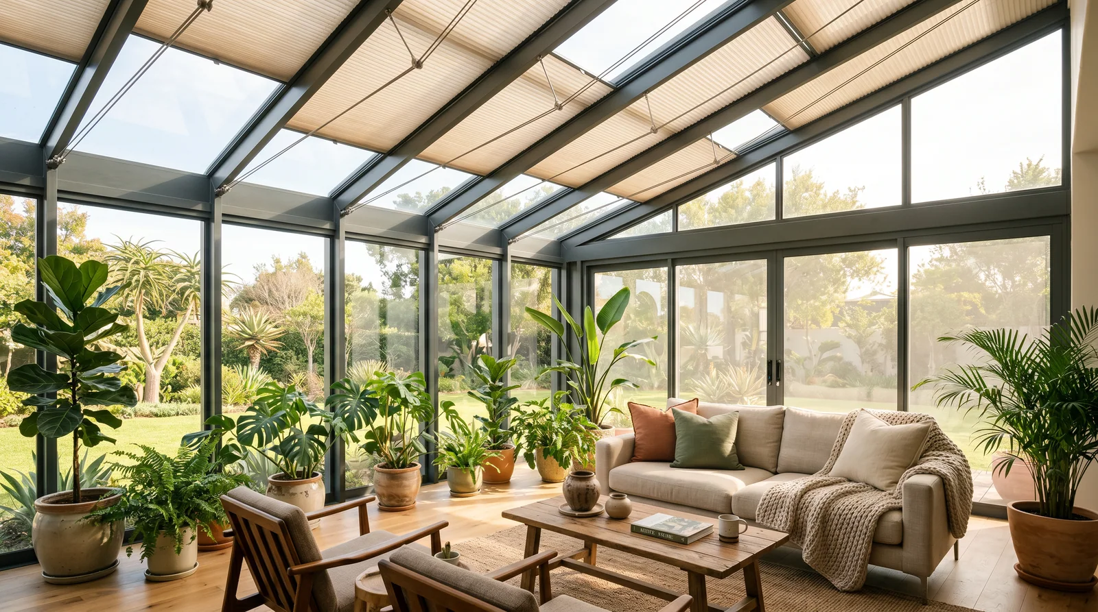 Skylight Blinds — close-up detail, Blind Solutions South Africa