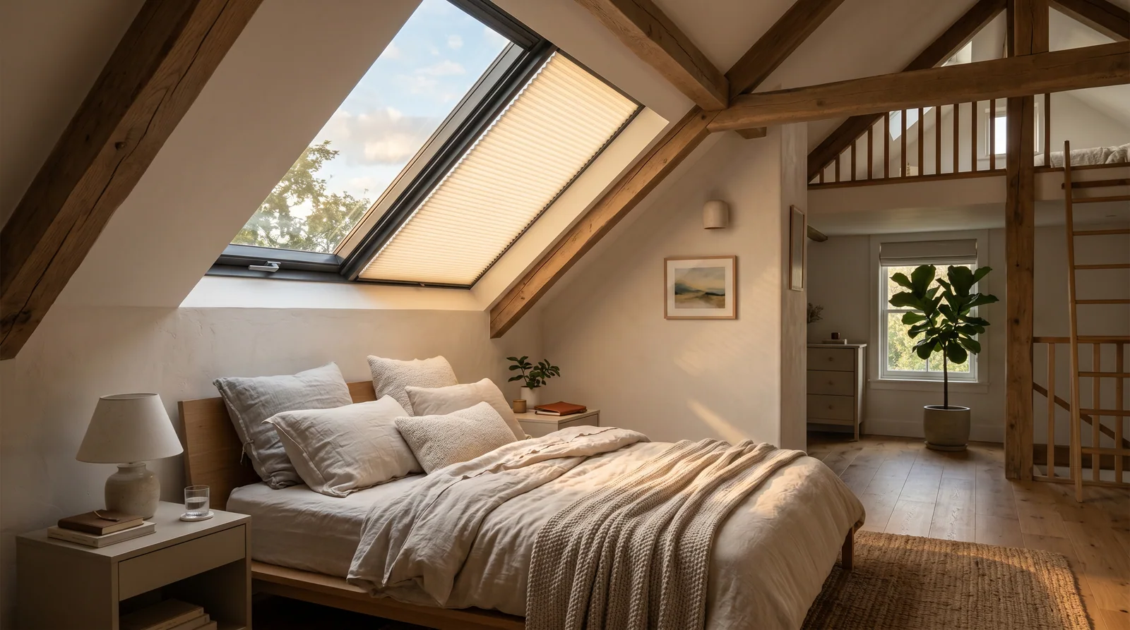 Skylight Blinds — in-room view, Blind Solutions South Africa