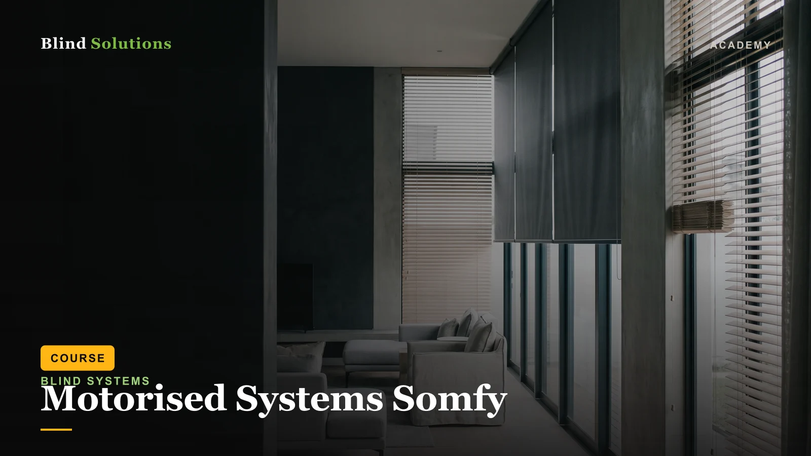 Motorised Systems Somfy