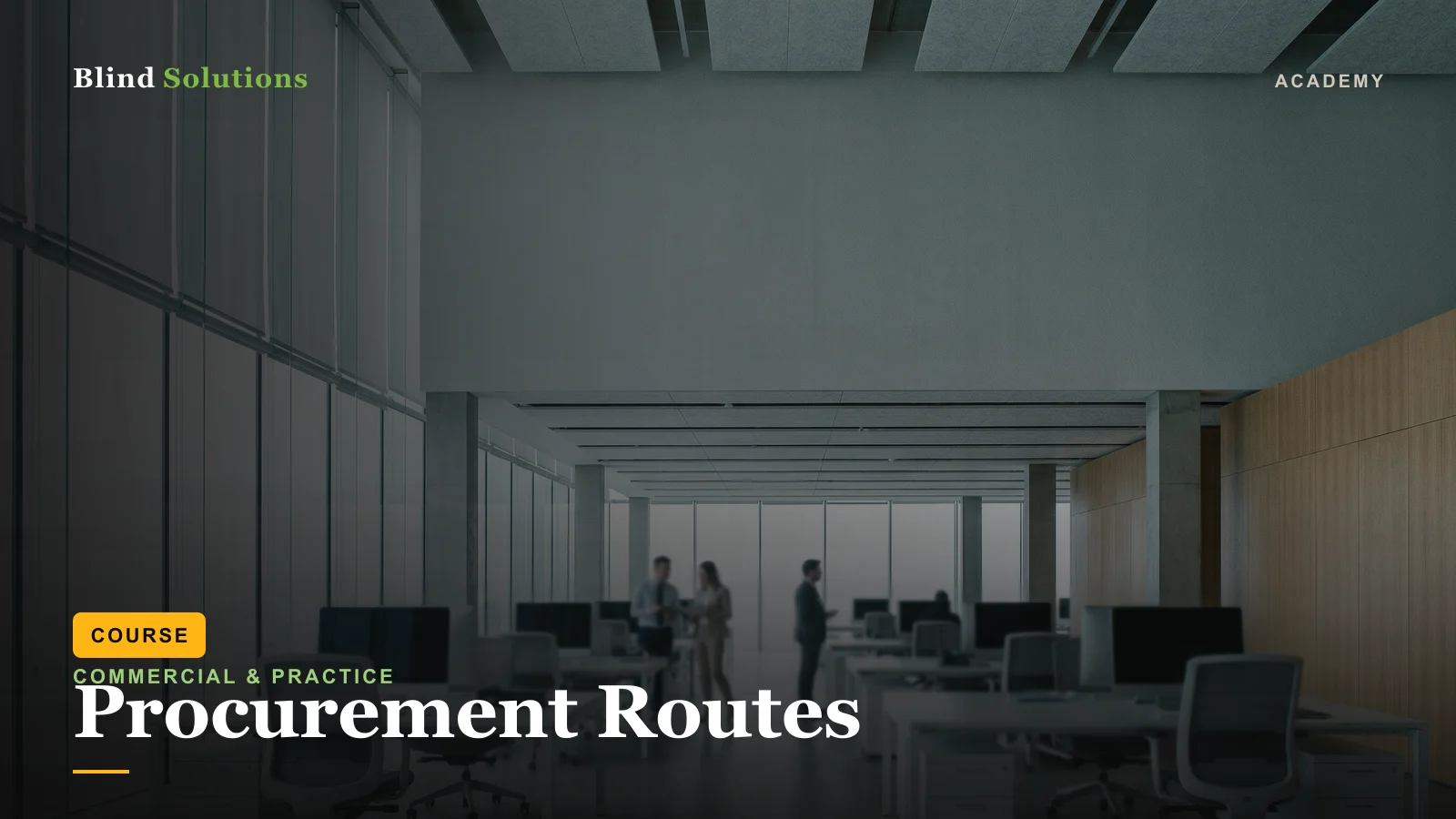 Procurement Routes