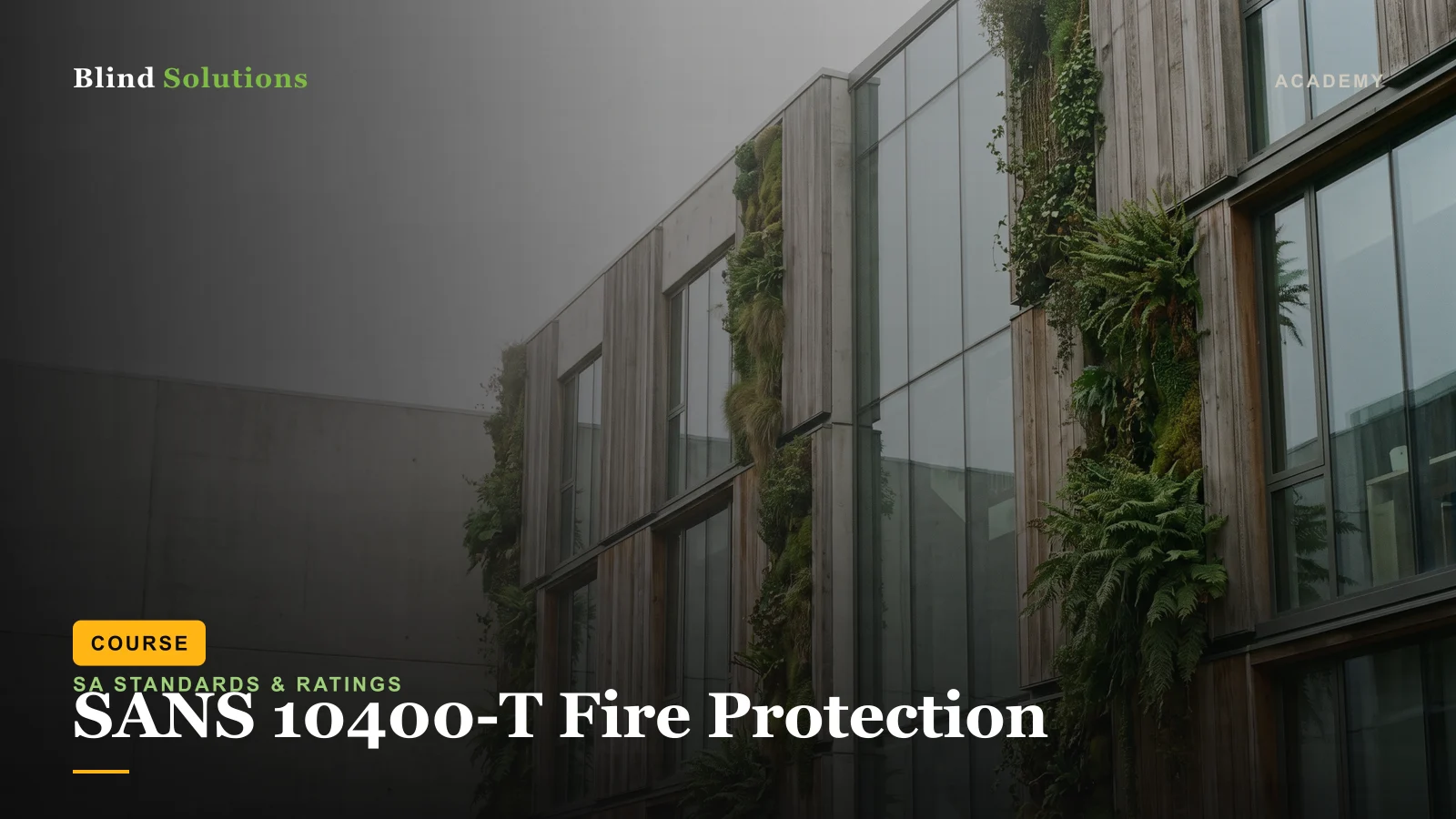 SANS 10400-T Fire Protection