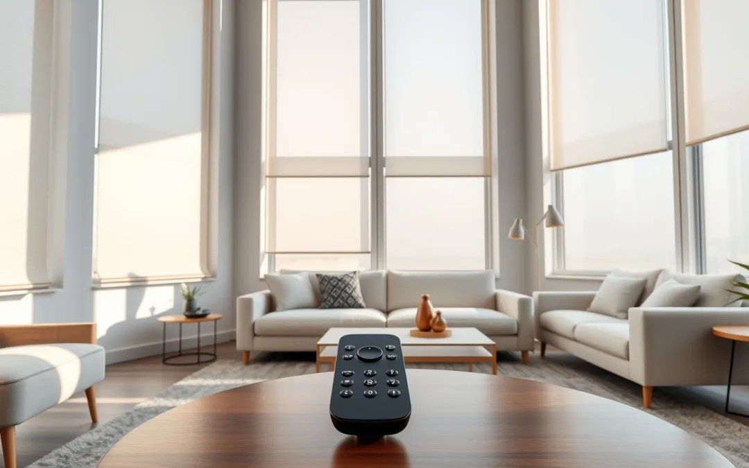 Elevate Your Home with Smart Blinds: Discover the Convenience of Remote Control Operated Shades