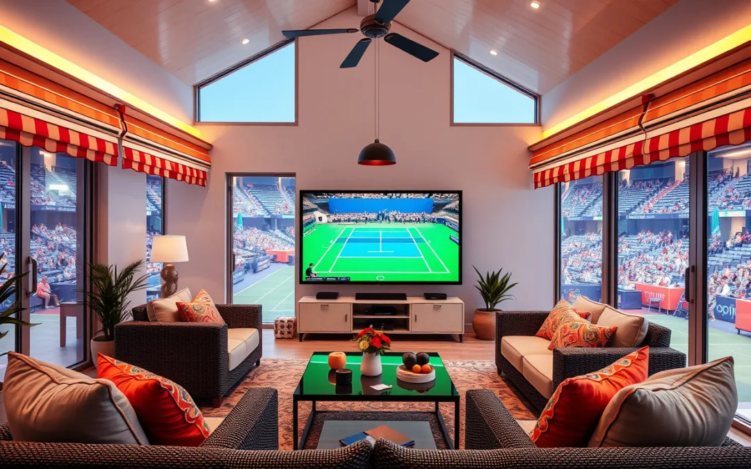 Elevate Your Viewing Experience: How Stylish Blinds and Awnings Enhance Your US Open Watching Party!