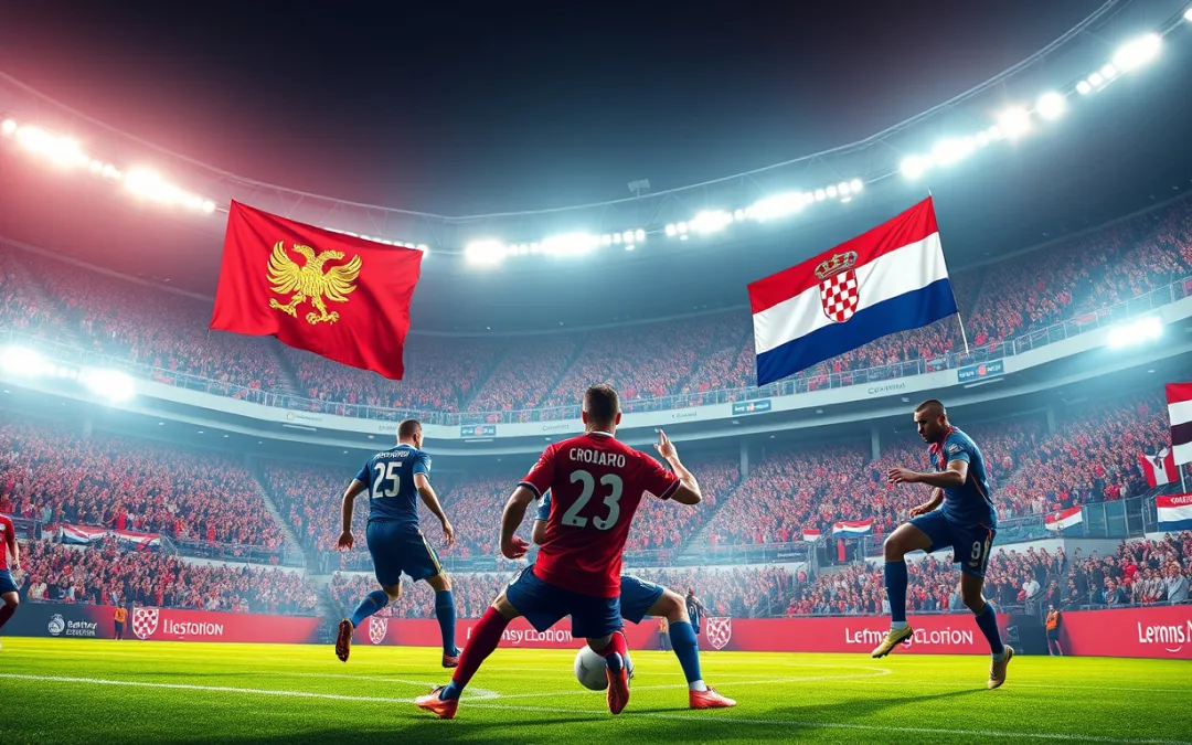 Dramatic Showdown: Montenegro and Croatia Battle in a Thrilling 2026 World Cup Qualifier!