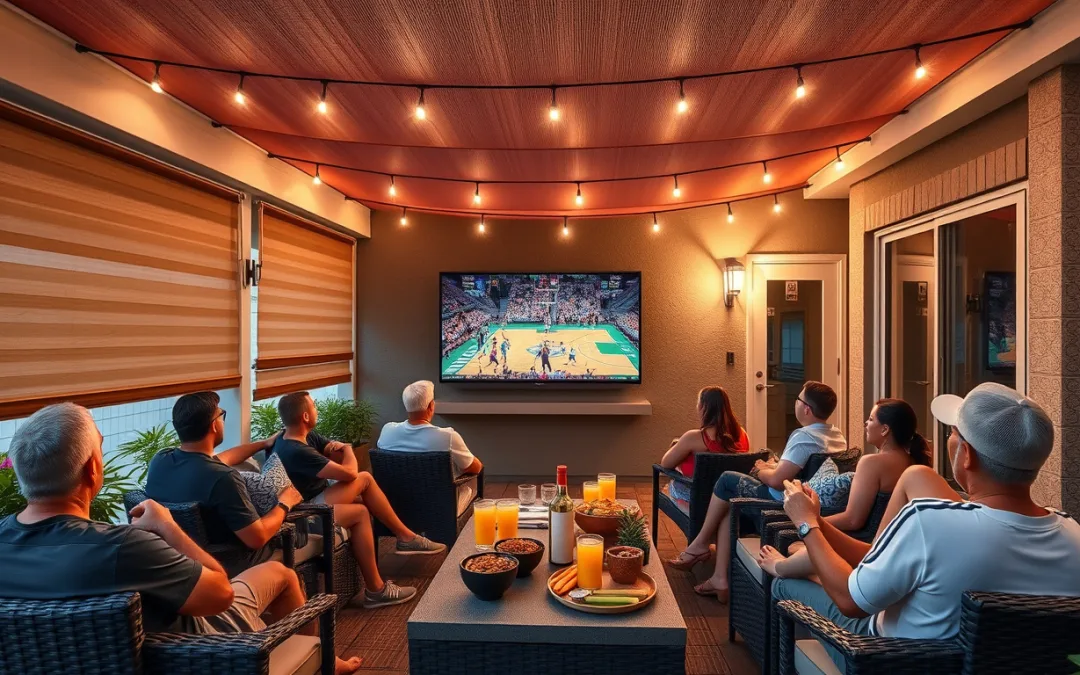 Elevate Your Game Day Experience: How Blinds and Awnings Can Transform Your Viewing of Kings vs Timberwolves!