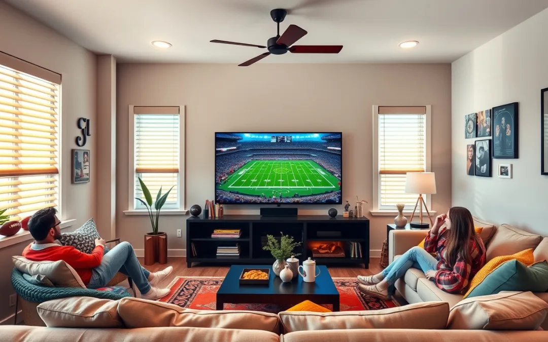 Unlocking Game Day: How Our Smart Blinds Adapt to Your Match Viewing Experience!