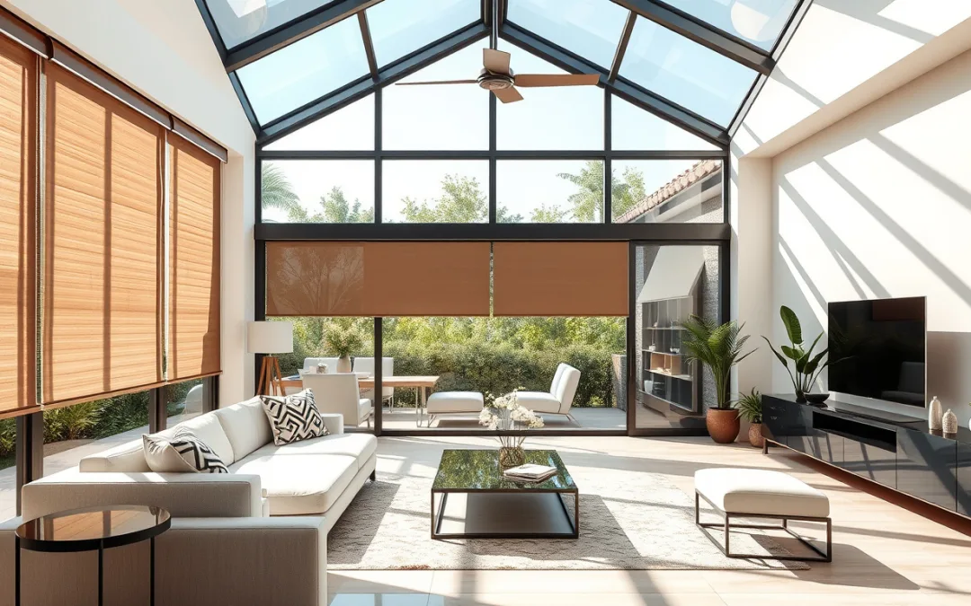 Transform Your Space with Luxurious Blinds & Awnings: Discover the Future of Sun Control with Our Motorized Solutions!