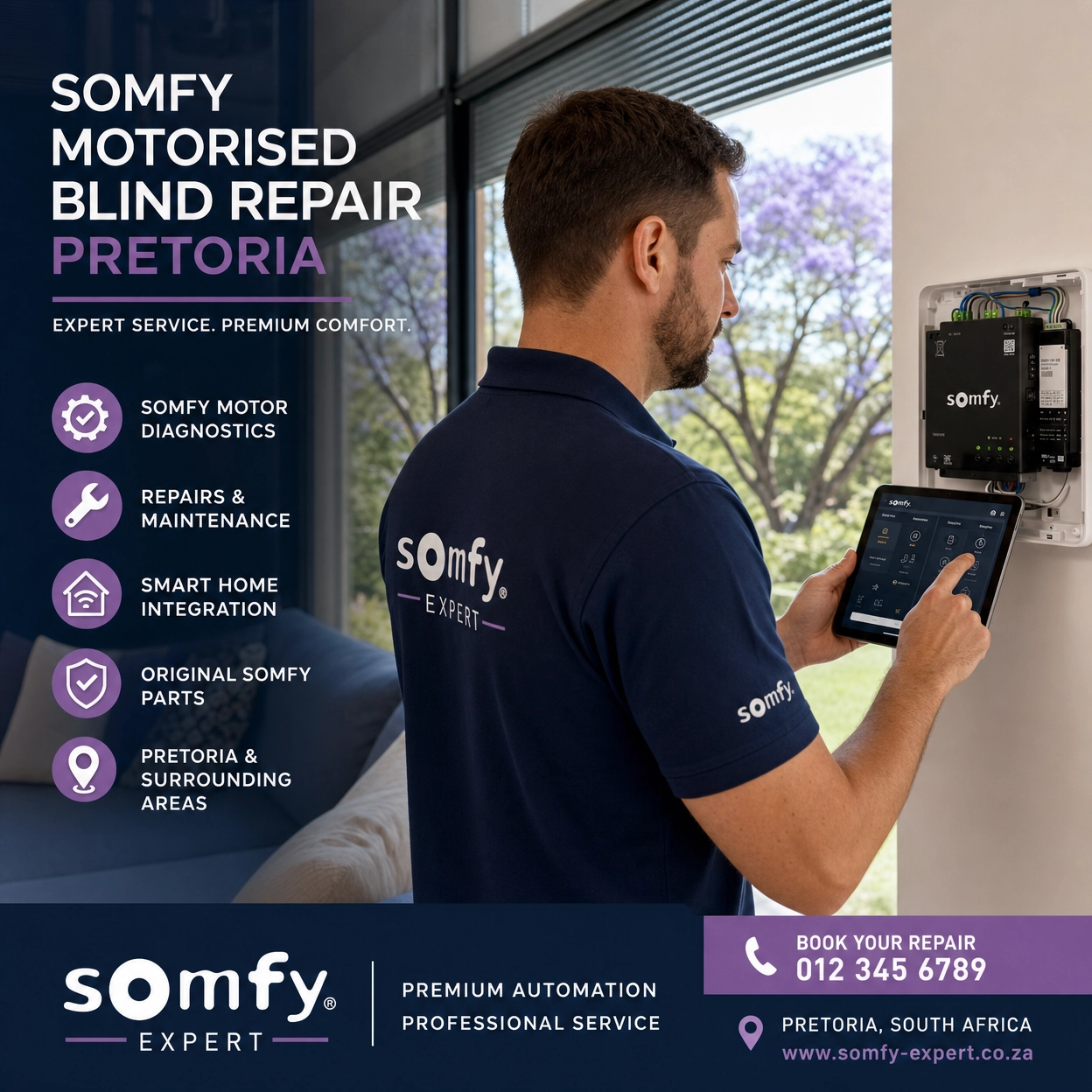 Somfy Repair Service - PTA