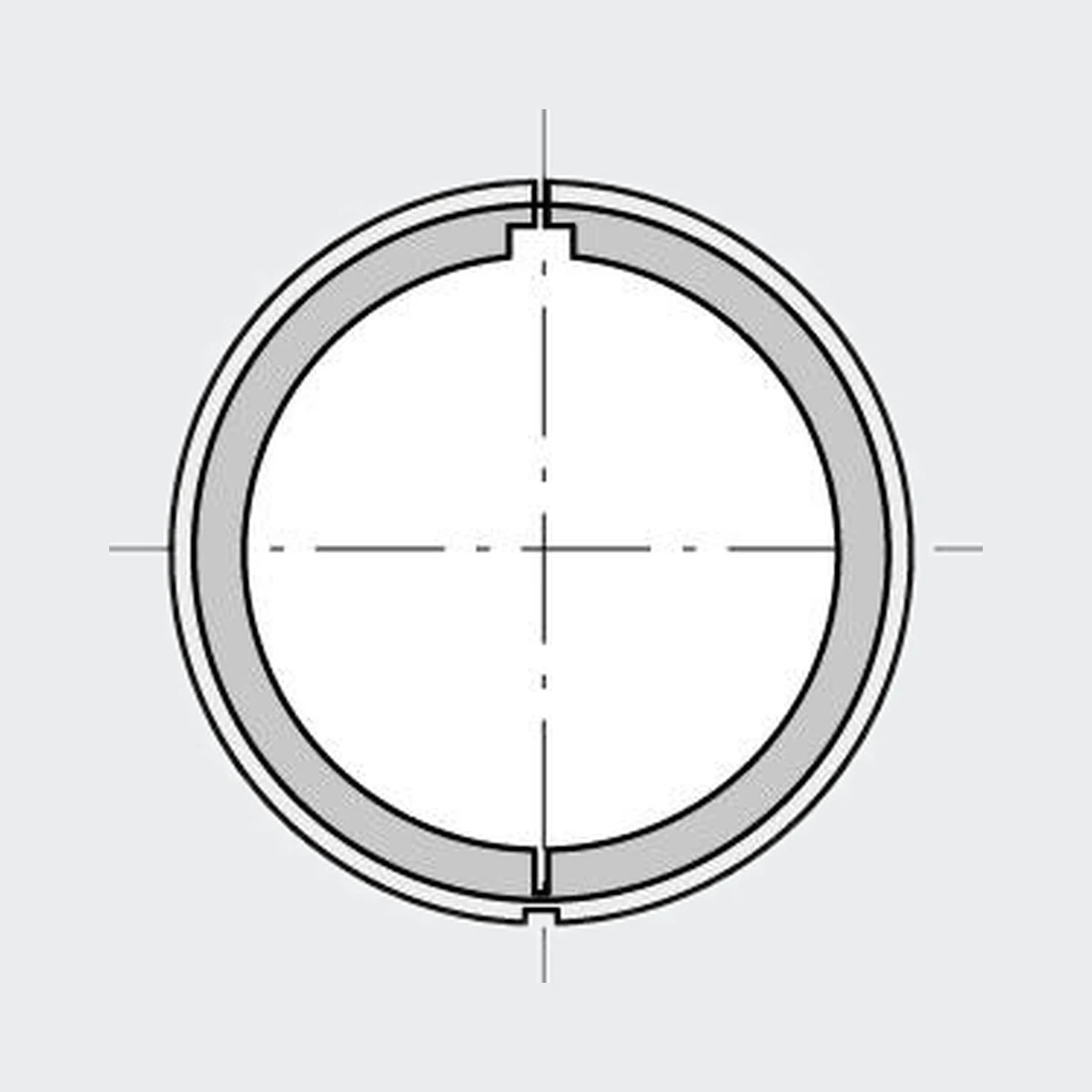 LS40 CROWN TUBE D 40 X 1.5 9147330