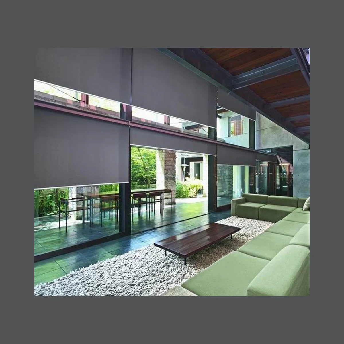Internal Roller Blinds / Sun Screens