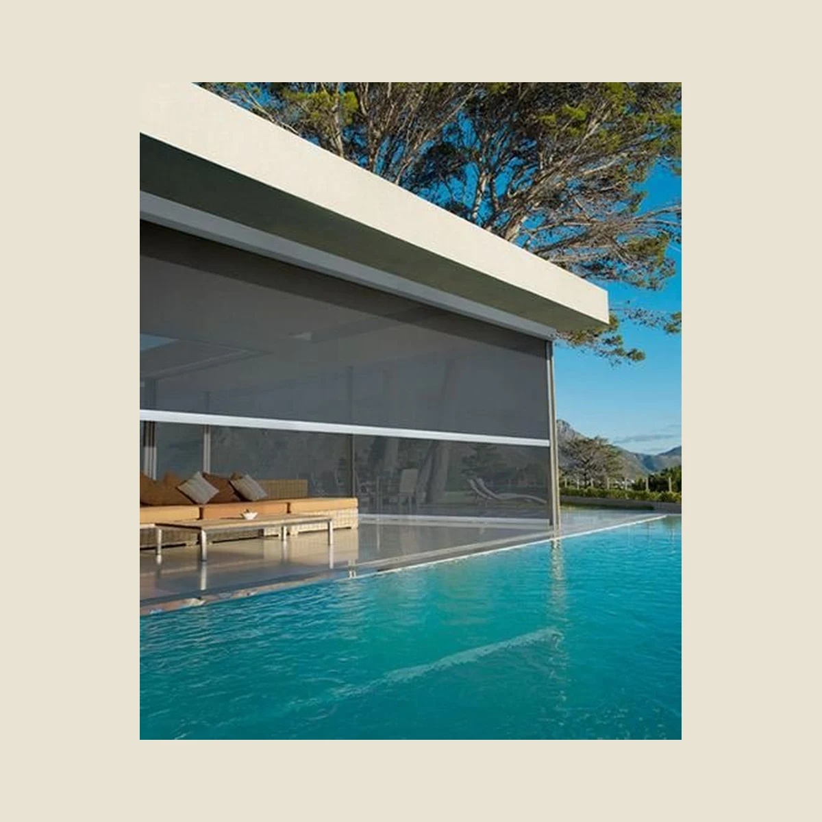 External Sunlux Roller Sun Screens