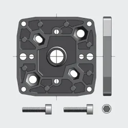 CSI MULTI-ENTRAXE MOTOR BRACKET FOR LT50 & LT60 9910040