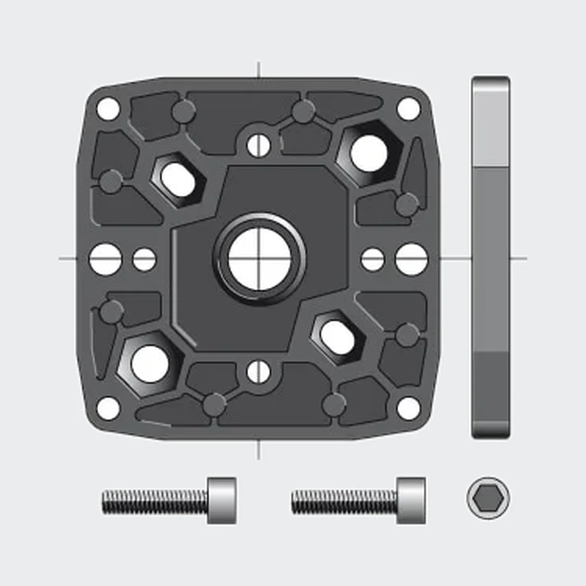 CSI MULTI-ENTRAXE MOTOR BRACKET FOR LT50 & LT60 9910040